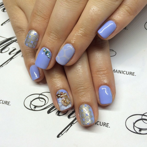 #lechat #angelfromabove #anchor #summer #nails #manicure...