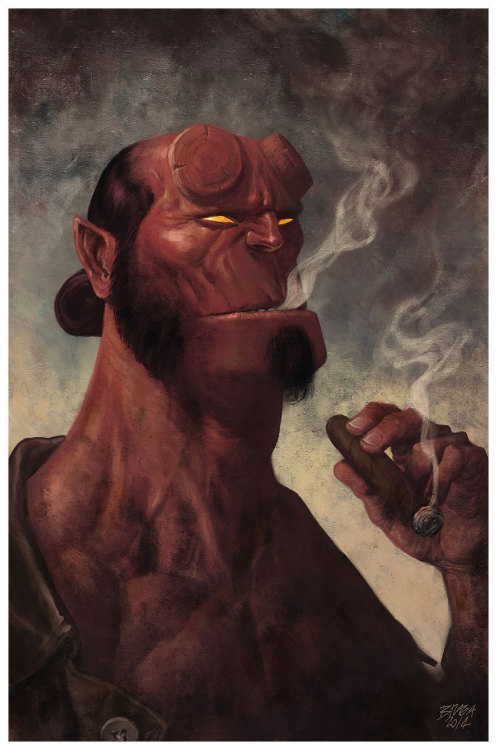 Hellboy by Marcelo Braga