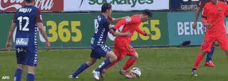 afootballobserver:Lionel Messi v Eibar (14/03/2015)