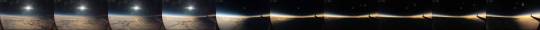 trebled-negrita-princess:  b-ak3d:  voidjumper-za:  An eclipse, caught from a plane.  Badass  I would have DIED 