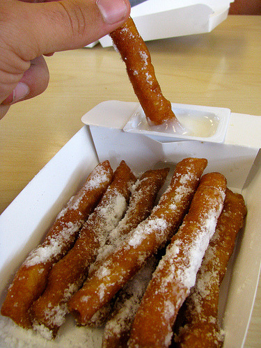 Burger King Funnel Cake Fries With Icing Dip(submitted by Cathy)