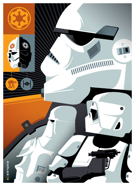 Topps: Stormtroopers by Tom Whalen