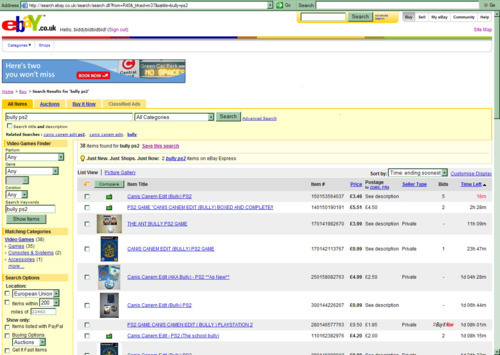 image of ebay.com homepage which benefits from conversion optimisation