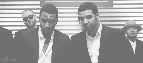 Drake and Trey Songz gif