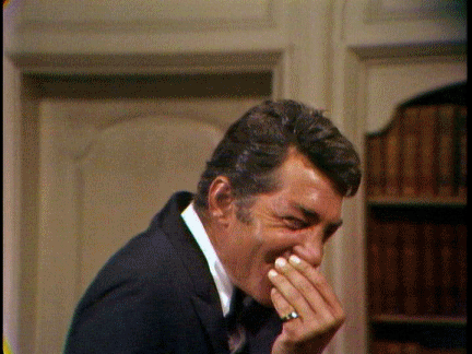 Image result for dean martin laughing gif