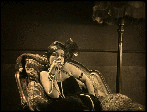 
Nola Dolberg vamps her cigarette - “Girl Shy” (1924)
