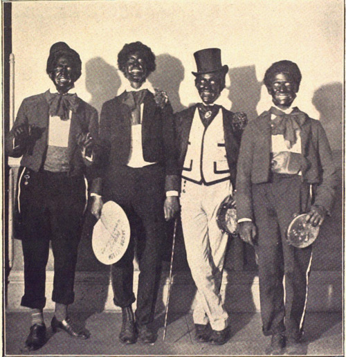 Black face minstrel shows