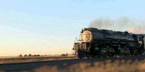 locomotive Steam Engine steam locomotive steam train Union Pacific railgifs  wings and strings wings-and-strings •