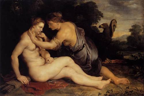 Titian s venus with a mirror