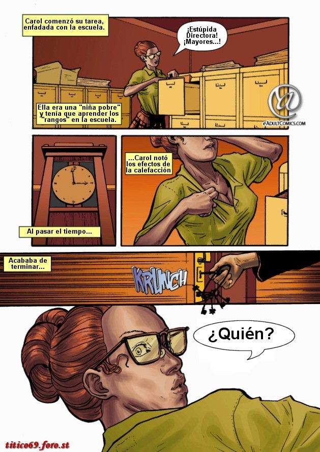 La Venganza De Las Colegialas [Comic] [Lesbico]