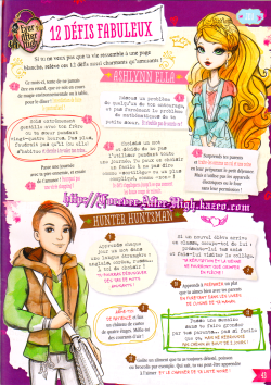 Ever After High Magazine N°1-page4