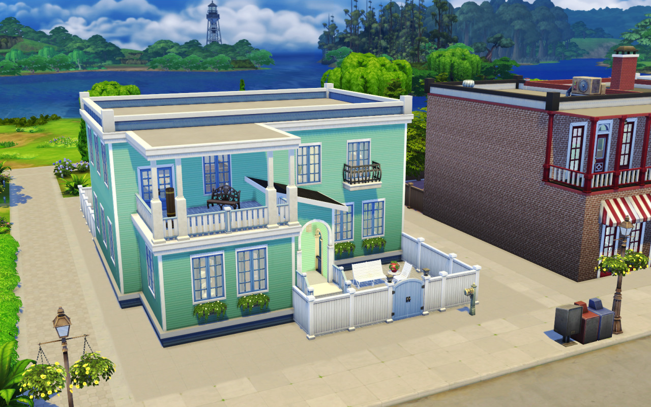 Mod The Sims Sims 4 Flat Roof