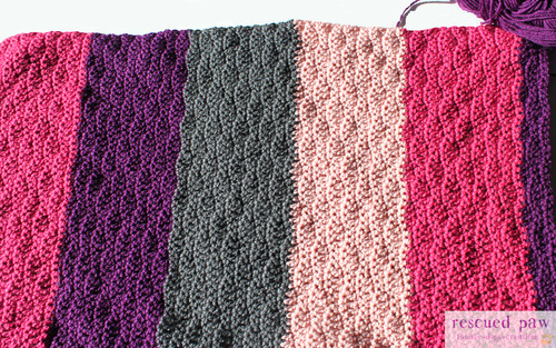free crochet ripple baby blanket pattern