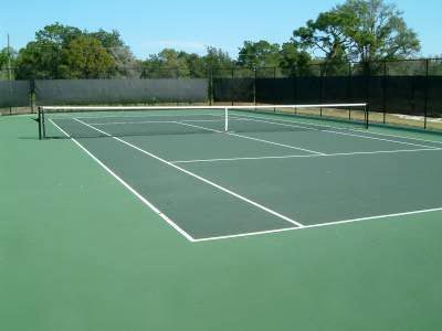 Public tennis courts