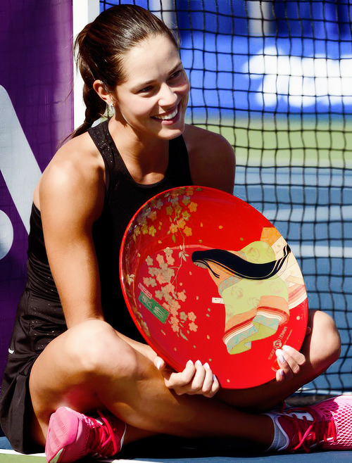 Toray Pan Pacific Open 2014 Champion → Ana Ivanovic