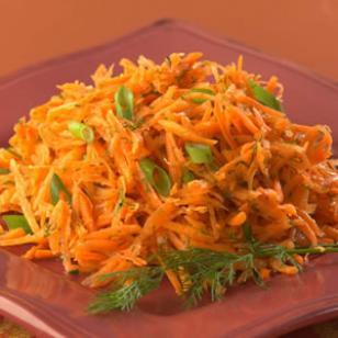 Low fat carrot salad