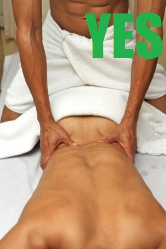 Asian soapy body massag