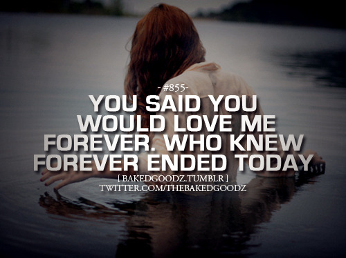 Sad tumblr quotes about love