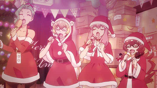 Resultado de imagem para gifs anime christmas