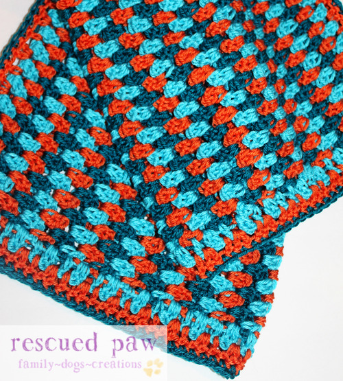 Double Crochet Cluster Blanket Pattern