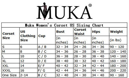 Uk clothing size chart women