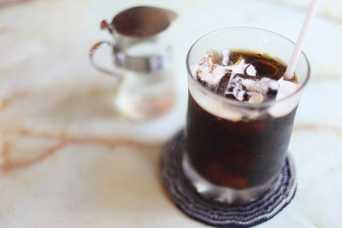 ileftmyheartintokyo: Ice coffee by kanekomimi on Flickr.