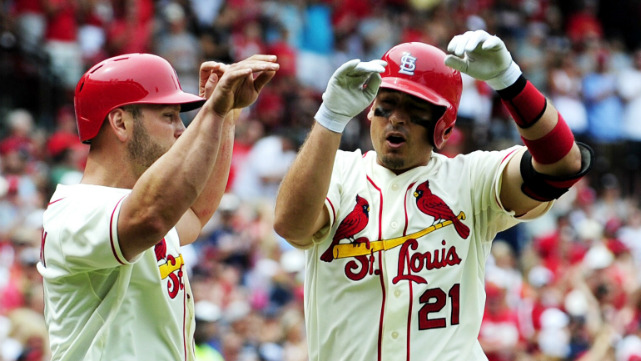 Matt Holliday (left) and Allen Craig have delivered disappointing Fantasy seasons. (USATSI)