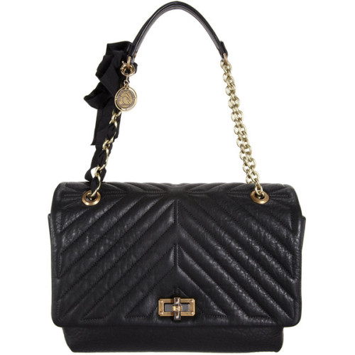... Large Shoulder Bag liked on Polyvore (see more black handbags