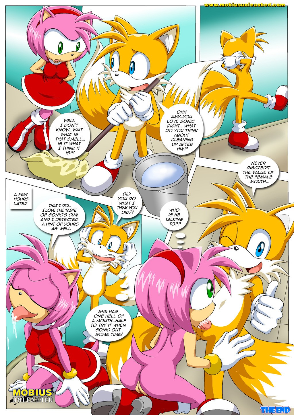 (sonic) Tails Tinkerings furry yiff M/f/f