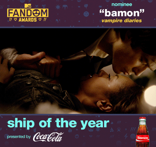 nominee 5 of 6like or reblog this post to vote bamon for ship of the year!check out all the nominees to see who&rsquo;s in the lead (notes=votes), and watch the fandom Awards on sunday, july 12 at 8/7c to see who takes home the steamy prize.