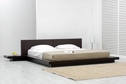 Black modern bed frames