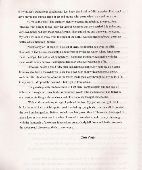 Chris Colfer Appreciation Thread!--part 9 - Page 22 Tumblr_namk8f3pvV1s5swv8o2_500