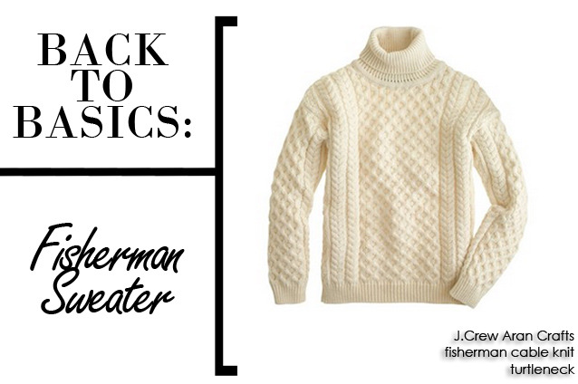 Back to Basics: Fisherman Sweater