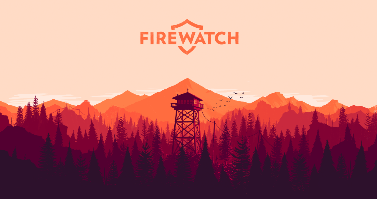 Firewatch Concept Art Olly Moss Desktop wallpapers