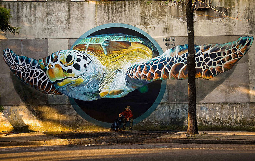 Street Art by Martin Ron Murales