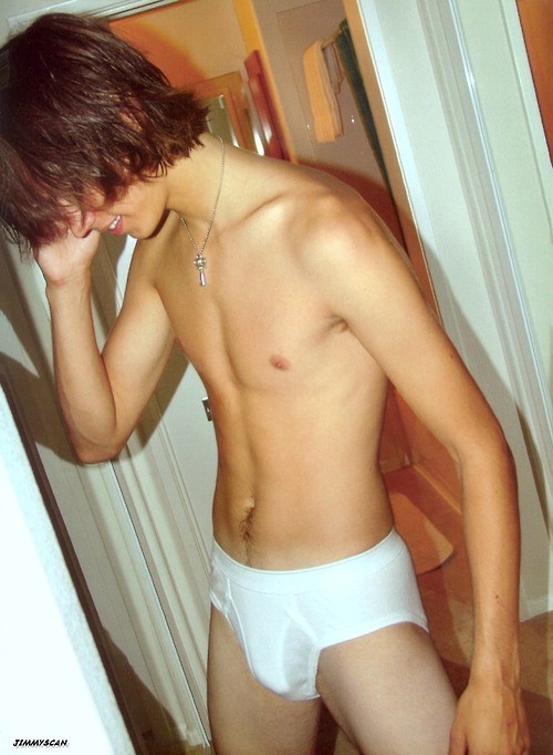 Cute boy underwear bulge
