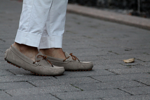 Suede driving moccasins by Bexley