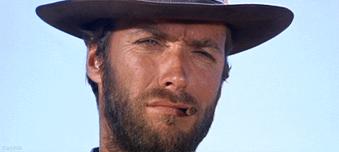 Clint Eastwood nodding like a bro.