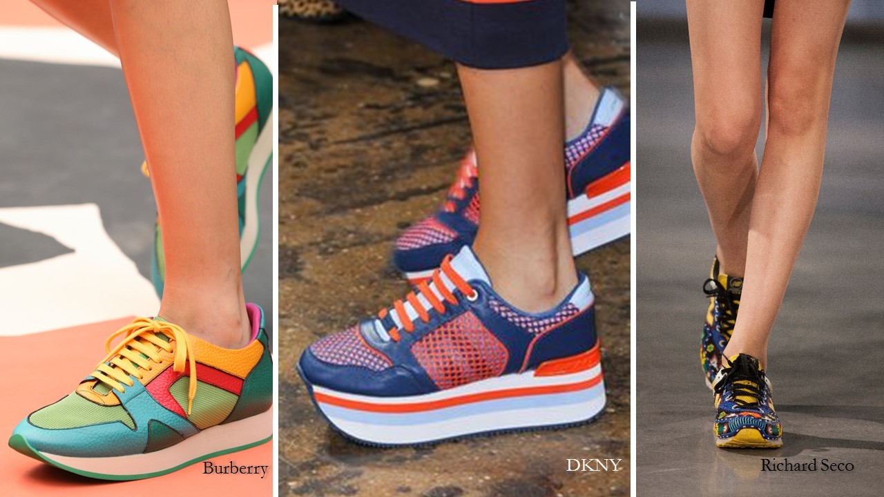 Inspected Trend: Sporty Trainers featuring Burberry, DKNY and Richard Seco.