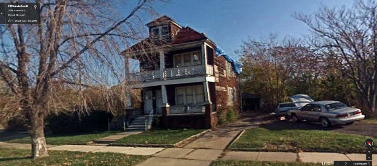 2668 Anderdon Street, Detroit foreclosed in 2010. Unsold. Now owned by the City of Detroit.