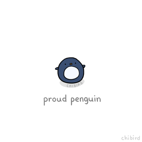 A proud penguin for making it through a semester/half-year of school. ;u; Keep rocking it guys. I’m always going to be here to support you all.