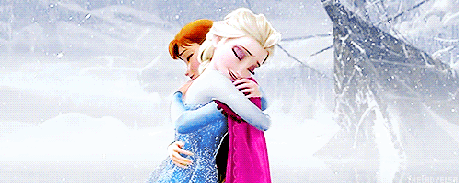 Anna and Elsa frozen gof