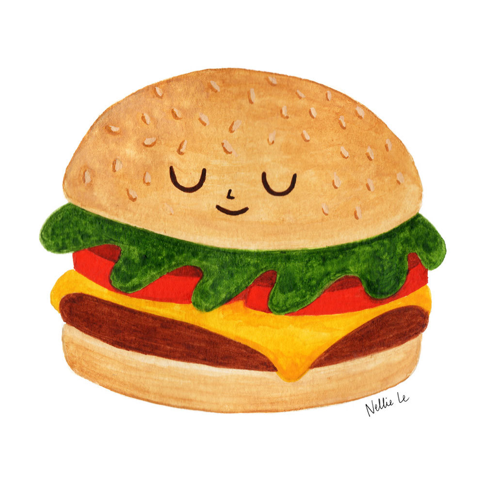 Burger Dude. TwitterTumblrShop