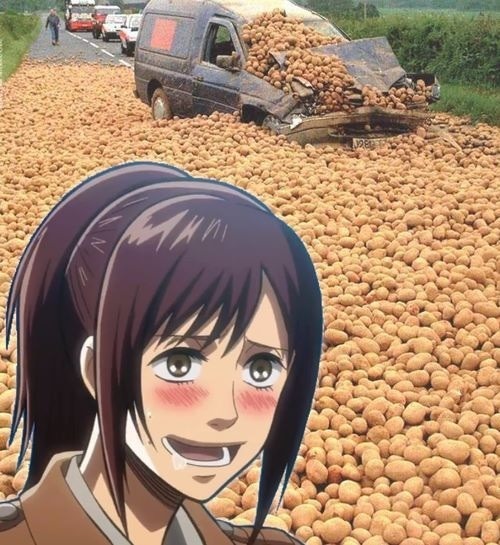 Potato girl sex