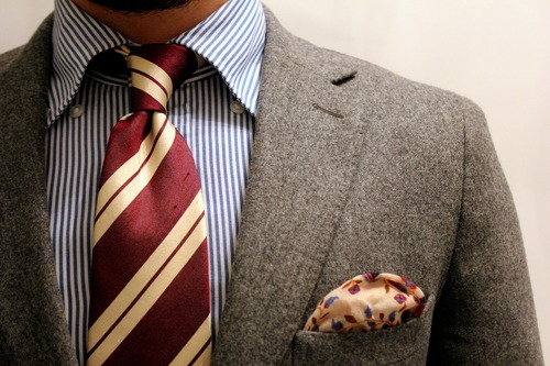 how to tie a tie - four-in-hand