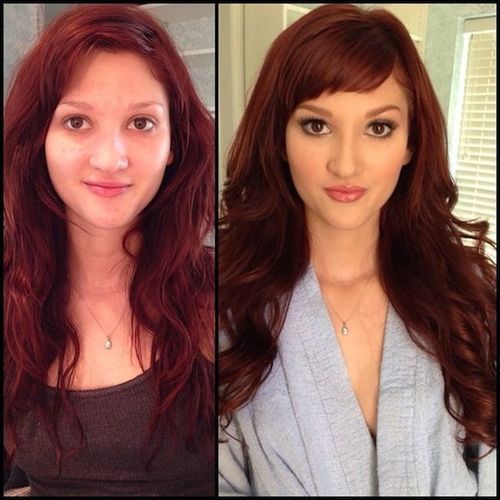 Porn stars without makeup before and after free porn pics