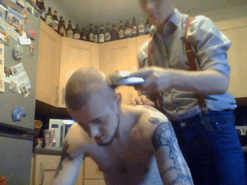 rudi-69:</p><br />
<p>Shaving heads.Ska.Skanking.Specials.Skinheads.Eternal love for all my Skinhead Brothers World Wide.Stay S.h.a.r.p, Stay Smart, Stay Rude.northern-portrait hippyben Tonight is going to be amazing &lt;3 