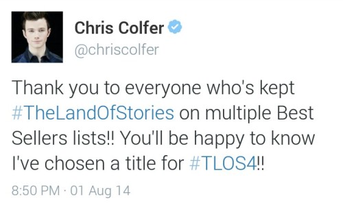 Chris Colfer Tweets - Page 8 Tumblr_n9n5qmkfbB1r5u4gao1_500