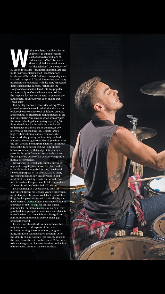 Shannon @Modern Drummer magazine - Août 2014 Tumblr_n7ou9x46cv1s1kf84o3_1280