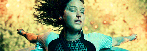Image result for catching fire katniss gif lifted out of arena
